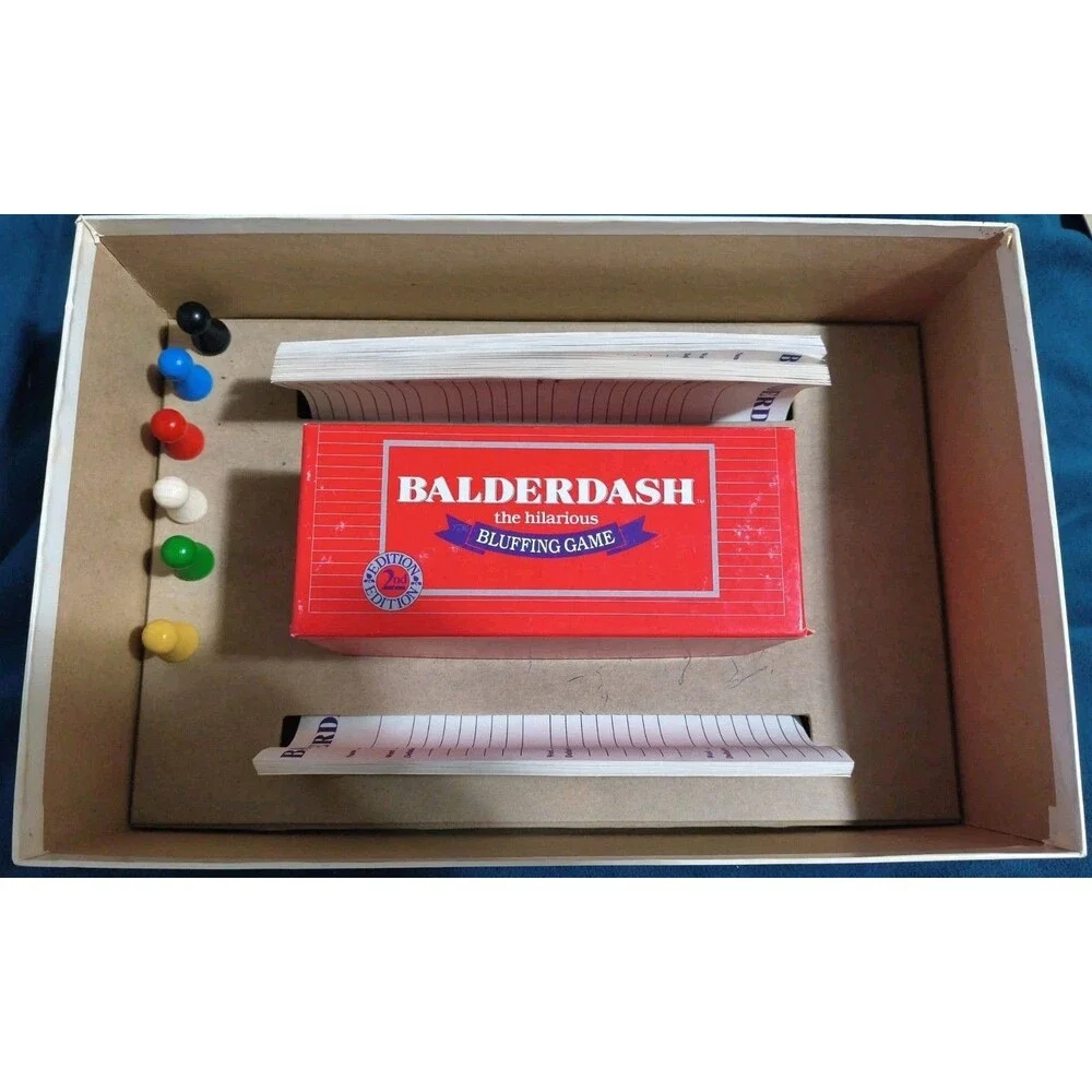 1988 Balderdash 2nd Edition #60242 By Gameworks 100% Complete